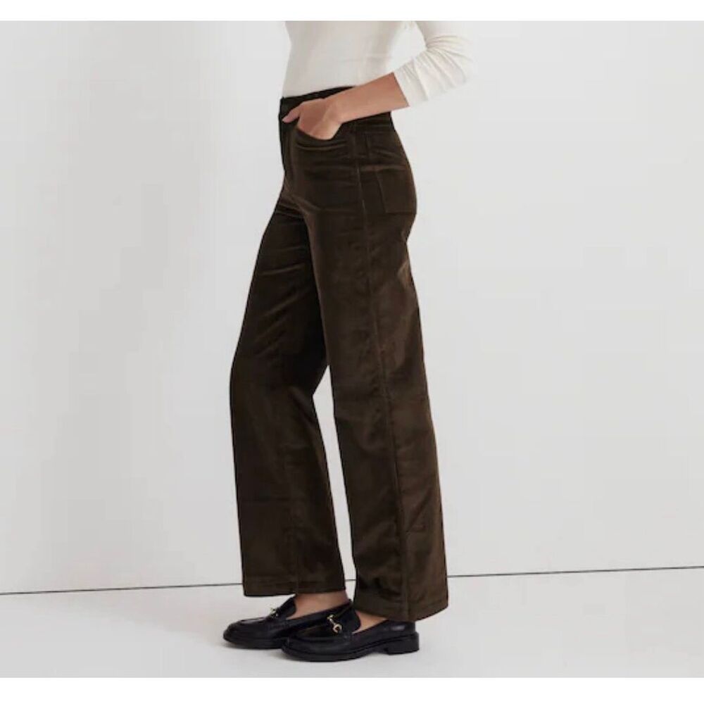 Madewell Emmett Wide Leg Corduroys size 26